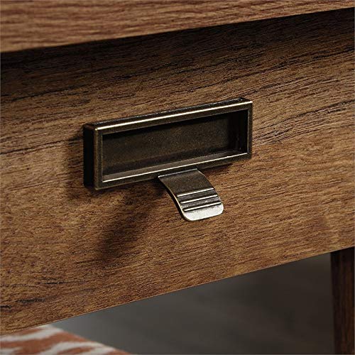 Sauder Trestle Executive Trestle Desk, Vintage Oak Finish #TOP6