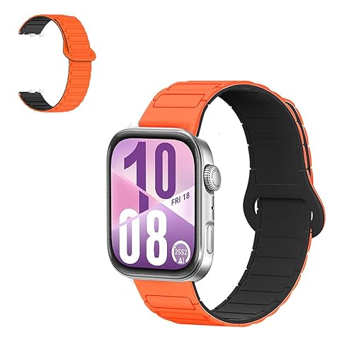[KONXISA] �����o���h HUAWEI WATCH FIT5 / FIT5 Pro �Ή� �o���h quick-release ���C�t ���_�炩���V���R���x���g �������� �y�ʁA���K�A�ϋv���A�h���� �h�� �j�����p �_�u���J���[ �X�^�C���b�V�� �r���v