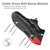 Hitmars Safety Trainers Mens Womens Steel Toe Cap Trainers Lightweight Safety Shoes Work Trianers Breathable Protective Work Boots Black, 6.5 UK, (JO/6812/BK40-K) #2