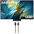 Samsung QN65S95FAFXZA 65 Inch OLED HDR Pro 4K Smart TV with an Austere 5S-4KHD2-2.5M V-Series 2.5m Premium 4K HDR HDMI Braided Cable (2025)