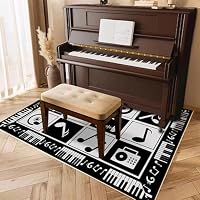 Amazon.co.jp: アップライトピアノ用防音ラグ ピアノ専用マット 騒音