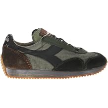 Diadora Mens Equipe Dirty Sw Evo Lace Up Sneakers Shoes Casual - Green