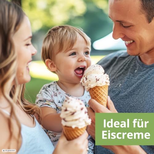 EWL Naturprodukte Guarkernmehl für Eis 900 g, Verdickungsmittel Bindemittel E 412 3.500 cps Carb Guar Gum, in Deutschland kontrolliert und abgefüllt