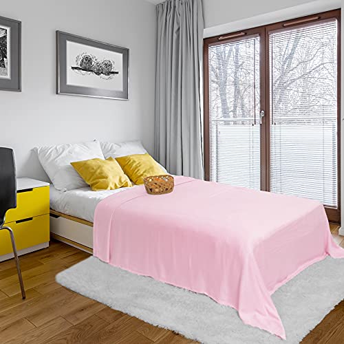 Bamboo Cooling Blanket Full Size - Soft Thin Summer Blanket For Hot Sleepers, Lightweight Chill Blankets Absorbs Heat To Keep Adults/Children/Babies Cool On Warm Nights 79×91In #TOP5