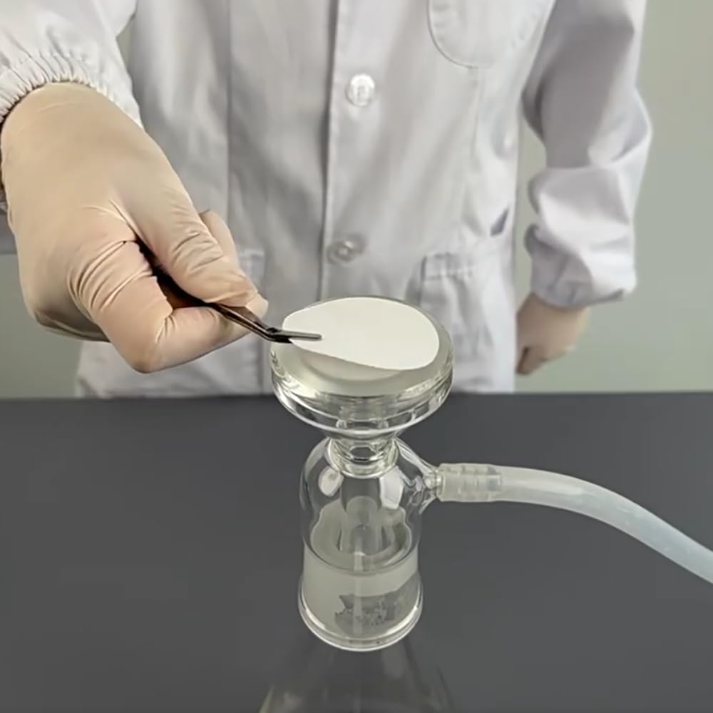 50 membranas de filtro de ácido acético for sistemas de agua CA - Láminas de filtración de laboratorio de fibra de acetato con tamaños de poro de 0,1 a 5 μm(0.005x47mm)