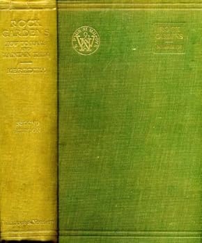 Hardcover Rock gardens;: How to make and maintain them, [Unknown] Book