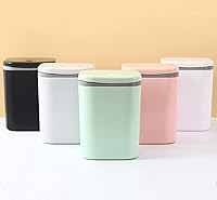 Vista 5 de reciclado Tiny computadora Trash Can Papelera, coche, 1/2 galón