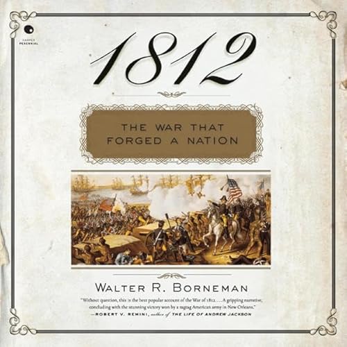 1812 Audiolibro Por Walter R. Borneman arte de portada