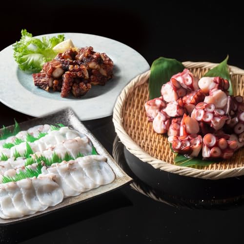 [北海道根室市] 北海道根室産 たこ足、たこしゃぶ、たこ唐揚げセット B-19002[配送月(年明け含む)の指定は不可]