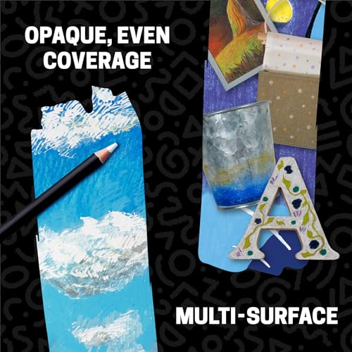 Image of POSCA Colored Pencils, Soft Core, 48 Count, Ultra-Smooth, Rich Pigment, Vibrant Colors for Blending, Shading & Layering, Adult Coloring & Drawing