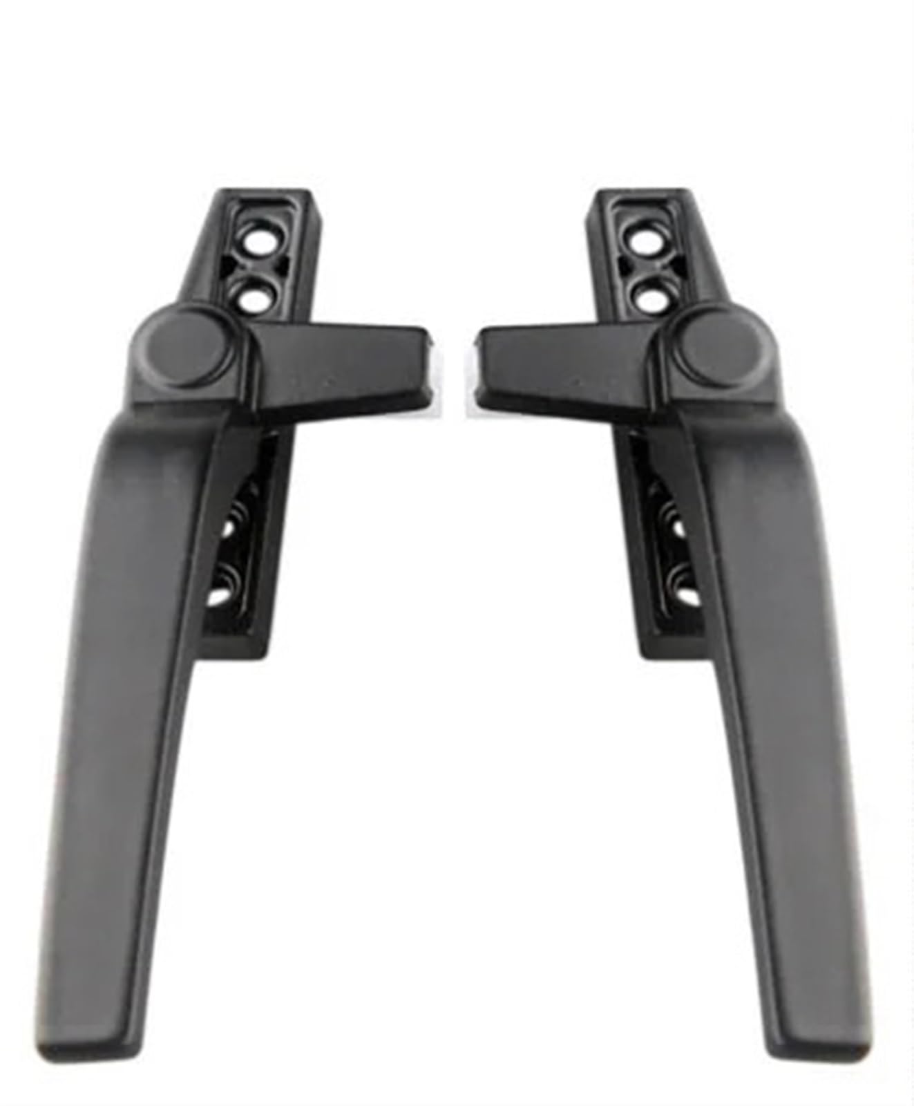 PVC Window Handles, Cockspur UPVC Locking Window Handle, Universal Aluminum Alloy 2pc(Black)