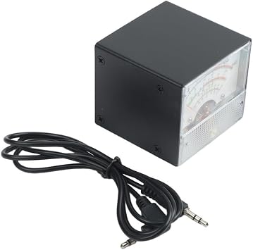 Analog Swr Meter Compatible With Ft-857d Ft-897d Radios Featuring External Pointer Display For Power Modulation And Voltage Check