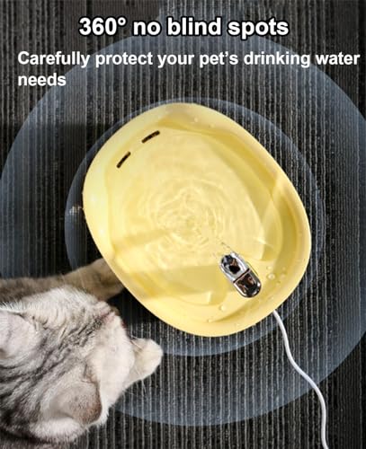 Fuente de agua automática para gato 1.5L con filtro miniatura 5