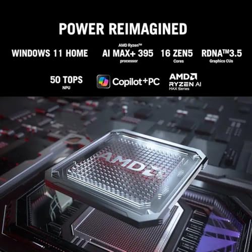 Image of ASUS ROG Flow Z13 AI Gaming 2-in-1 Laptop 13.4 inch Touchscreen IPS WQXGA Display (AMD Ryzen AI Max+ 395, 64GB LPDDR5X, 2TB M.2 PCIe SSD, RGB KB, WiFi 7, Webcam, Win 11 Pro) w /DKZ USB Port Expander