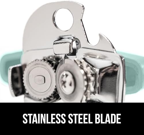 Miniatura 3 de Gorilla Grip Abrelatas manual y alfombrilla de secado de platos de silicona, abrelatas incluye abridor de botellas integrado, tapete de secado de