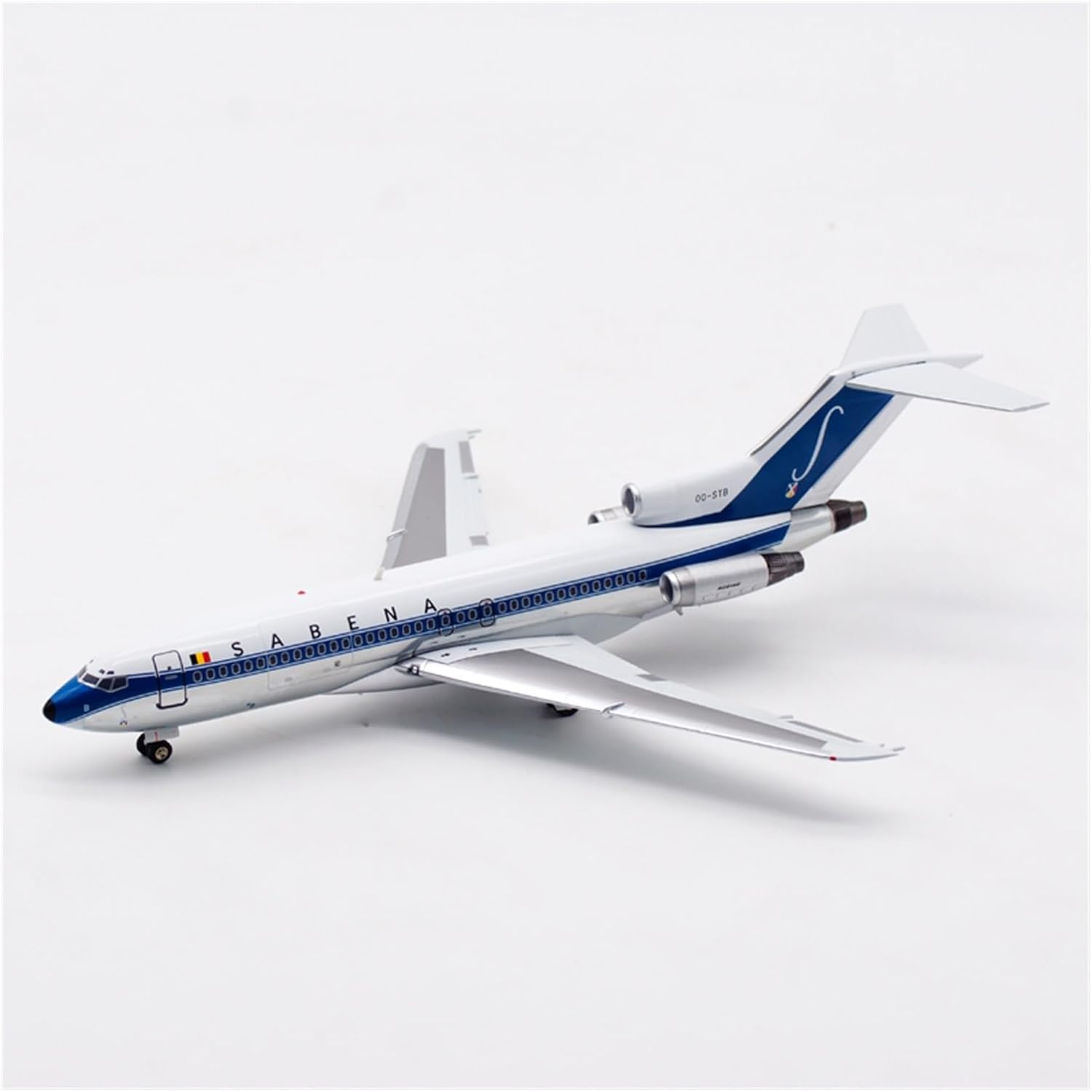 Die Cast Plane 1 200 for B727-100 Static Metal Alloy Die Cast Scale Airplane Model Collection Display Adult Gifts Finished Metal Airplane