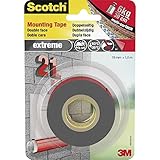 3M 40021915 Montageband Scotch® Grau (L x B) 1.5m x 19mm 1.5m