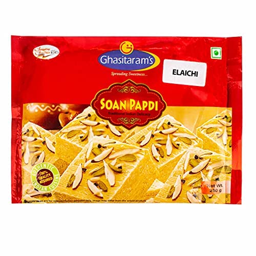 See full amazon price history chart for GHASITARAMS Tasty And Healthy Soan Papdi(Elaichi), 250 gm For Diwali Gifting, Festive Gifting GHASITARAMS Tasty And Healthy Soan Papdi(Elaichi), 250 gm For Diwali Gifting, Festive Gifting (B099S7D7R6) Amazon Price History, Amazon Price Tracker