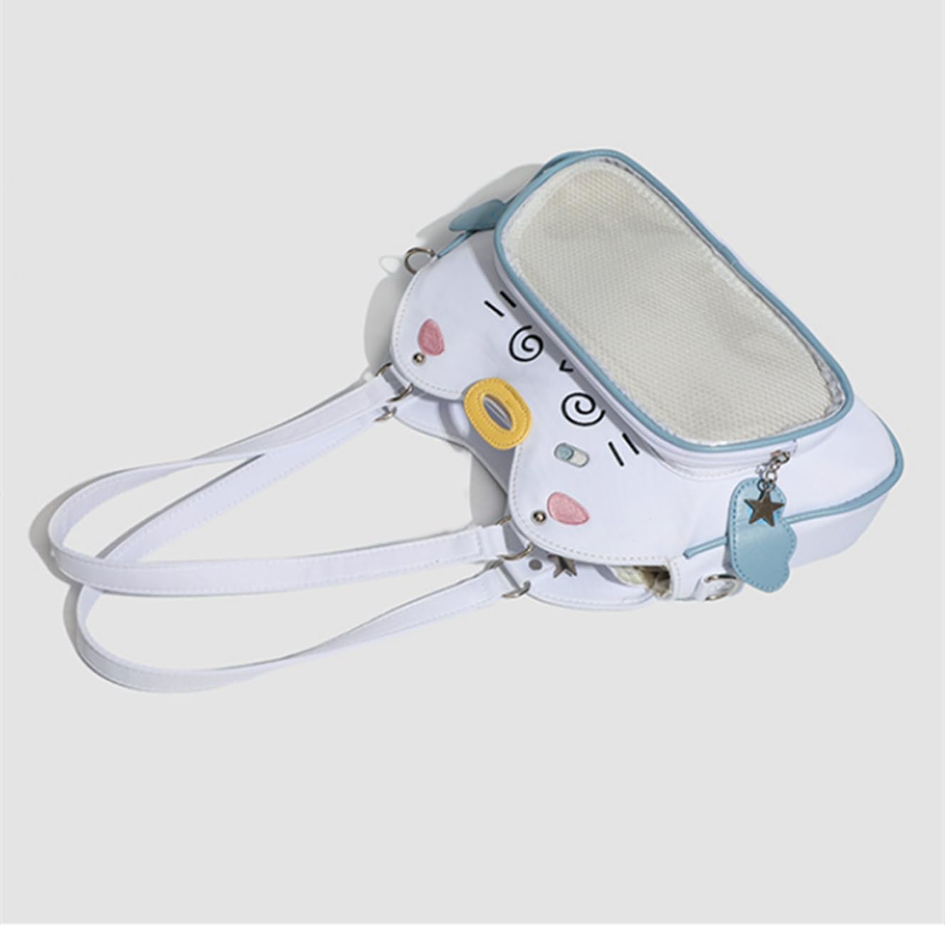 Cat Ita Bag for Kpop Fan Anime Pin Display Ita tote Bag Japanese Shoulder Bag Kawaii Crossbody