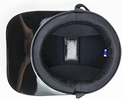 Miniatura 3 de CFZWJ Medio casco de motocicleta para hombres y mujeres, estilo alemán, retro, gorra de béisbol, medio casco certificado por DOT, casco Aldult Jet