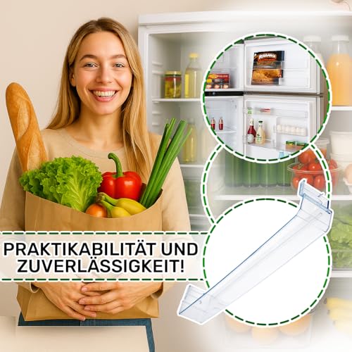 ONIX TECH Türablagen für Kühlschränke 432 х 75 x 55 mm mit dem Originalcode 1022432 1022446 1033024 für Amica - Garantie 5 Jahre