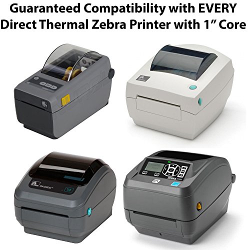 Premium, Extra Sticky 2.25X1.25In Direct Thermal Label 12 Pk. Bulk (12,000) Perforated Top Coated, Self Adhesive Stickers For Fnsku Barcode. Zebra Printer Compatible. Packaging And Shipping Supplies #TOP4