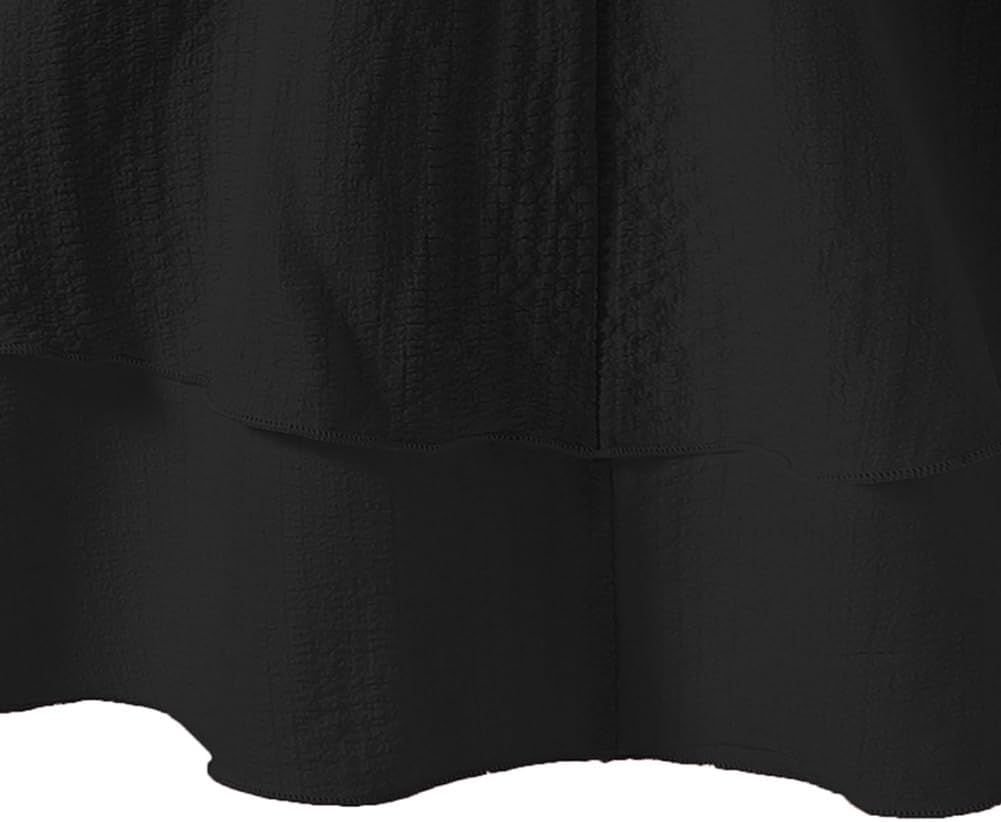 EIAY Shop Girls Summer Dresses Strap Flowy Tiered Ruched Smocked Back Casual Beach Sundress for 8-14 Years - Image 6