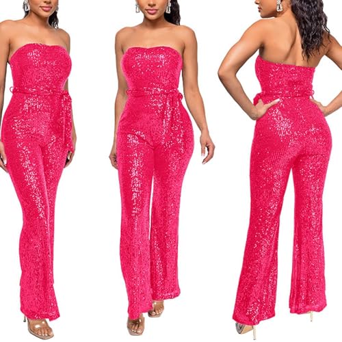 Robe de cocktail rose à paillettes pour briller lors d'un mariage ou d'une soirée rave