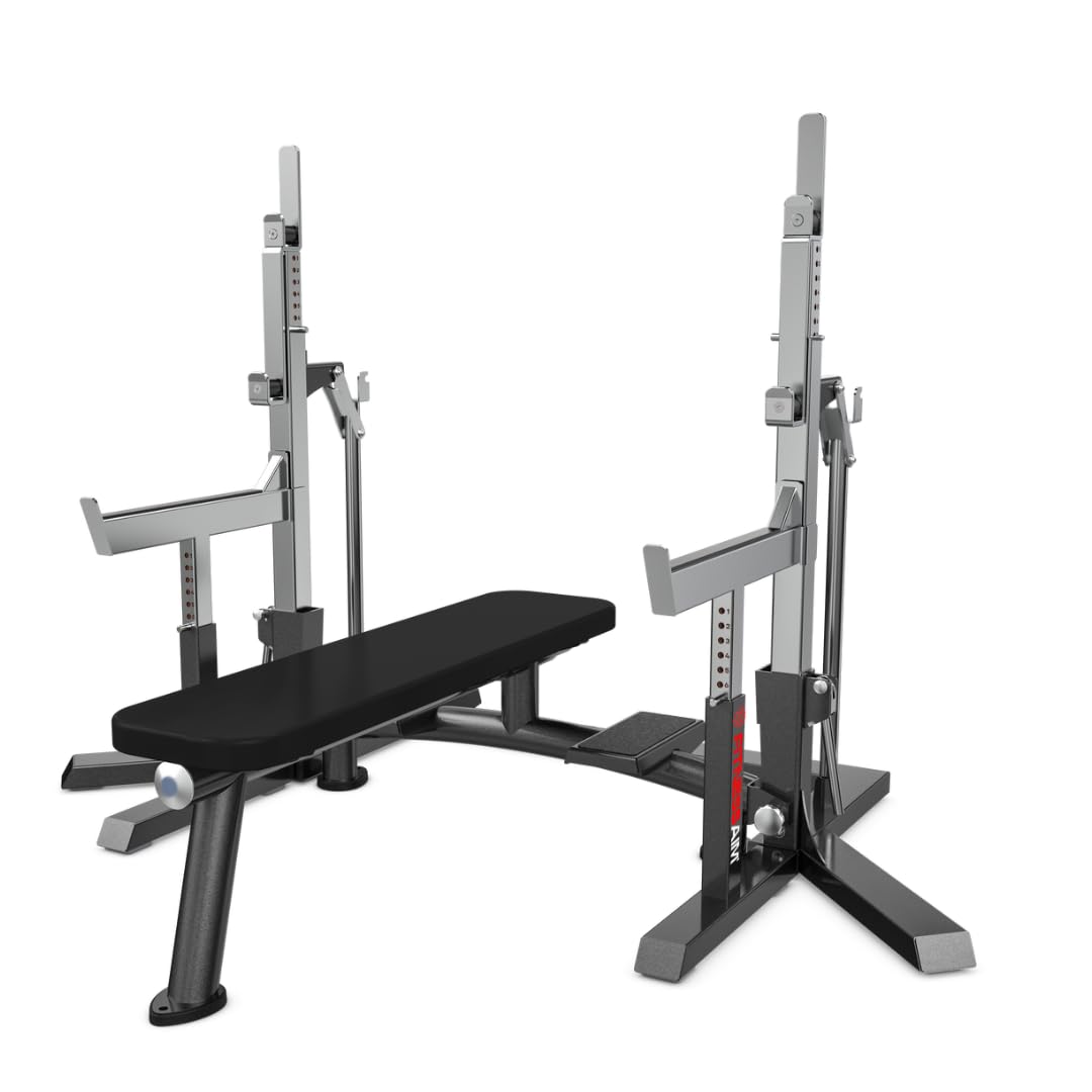 FITNESS AIM THE TITAN FORGE COMBO RACK || POWERLIFTING BENCH PRESS || SQUAR RACK || SQUAT STAND || POWERLIFTING IPF-image-16