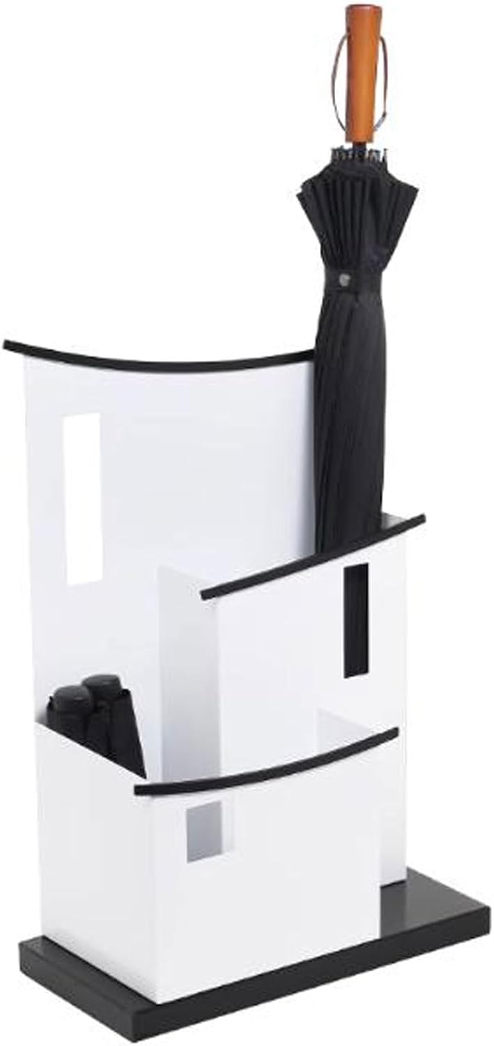 Umbrella Holder Entryway Metal Double Layers Umbrella Stand, for Long&Folded, for Home, Office, Shop,Lobby, Entryway Umbrella Stand Rack