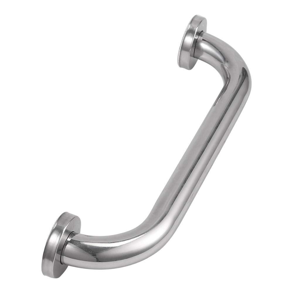 Fkxsxaz Bathroom Grab Bars Stainless Steel Anti-Slip Shower Bath Grab Bar Wall Grip Handle Towel Rail 30Cm For Safety