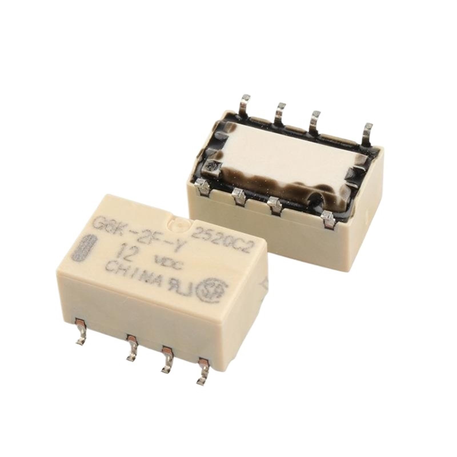 Relais G6K-2F-Y DC 3V à faible consommation électrique DPDT format compact - 2