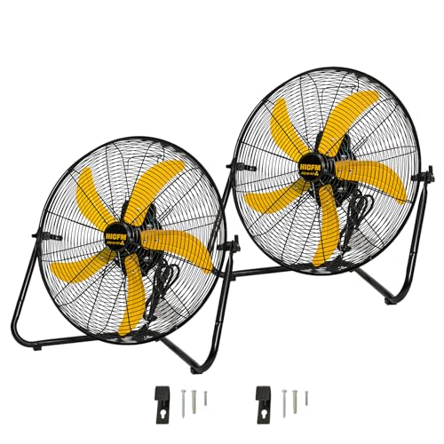 HiCFM 20-Inch Metal Floor Fan