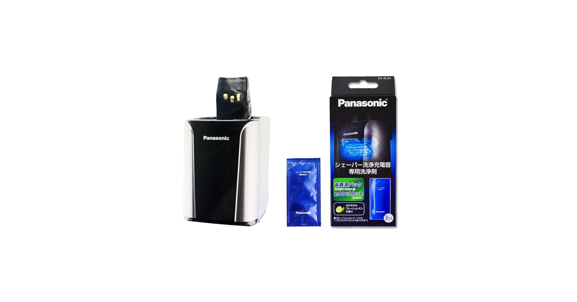 Amazon.co.jp: パナソニック 純正 正規品 シェーバー用 洗浄充電