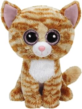 Beanie Boo Atlas Fox Wynnie Patty Phoneix Ophelia Slippers Lzzy Heather Unicorn Cat Animal Plush Doll 6inch Ta / bitha Cat