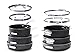Granitestone Original Stackmaster 15 Piece Nonstick Cookware Set, Scratch Resistant Kitchenware, Pots and Pans, Induction-Compatible