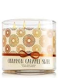 Bath & Body Works 3-Wick Candle in Cinnamon Caramel Swirl