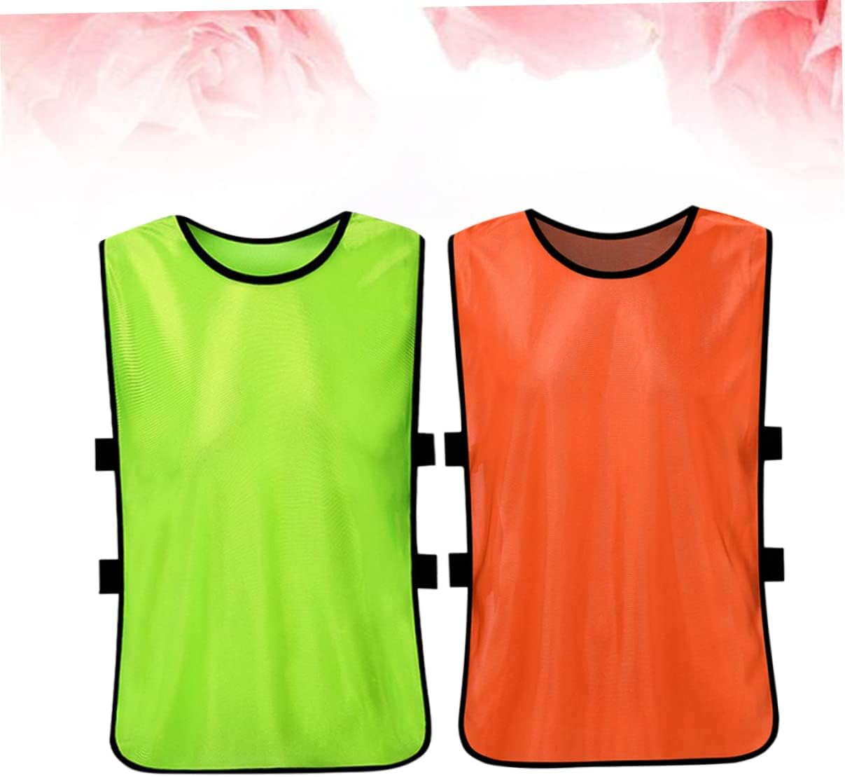 Yardwe Running Reflective Vest Set 2pcs Football Training Vests Breathable Game Tool
