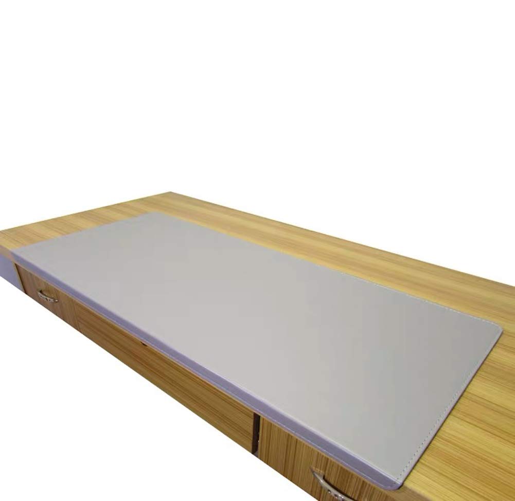 Verdicken PU-Leder Schreibtischunterlage mit Kantenschutz,Multifunktionales Schreibmatte & Tischauflage & Mausunterlage in einem,Dauerhaft