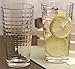 Circleware Windowpane Huge Set of 16, Heavy Base Drinking Glasses and Whiskey Cups Home & Kitchen Entertainment Glassware for Water, Beer, Juice, Ice Tea, Beverage Gifts, 8-16oz & 8-13oz