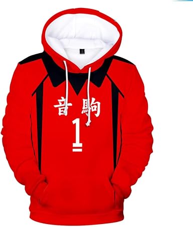 hengGuKeJiYo Haikyuu Suéter de los Hombres, 3D Cool niñas Anime Casual  Mujer Sudaderas con Capucha Sudadera Karasuno High School Sudadera con  Capucha: Amazon.es: Ropa