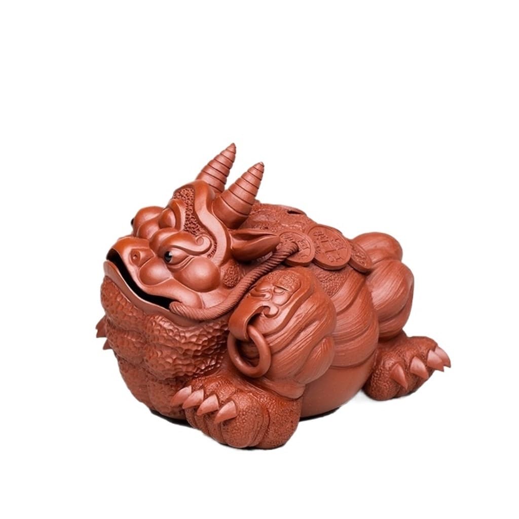 Animal de bureau sable violet pour chasser le stress sur votre table de thé