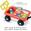 Fisher-Price Baby & Toddler Toy Laugh & Learn Pull & Play Learning Wagon Musical Pull-Along with Activities for Infants Ages 6+ Months