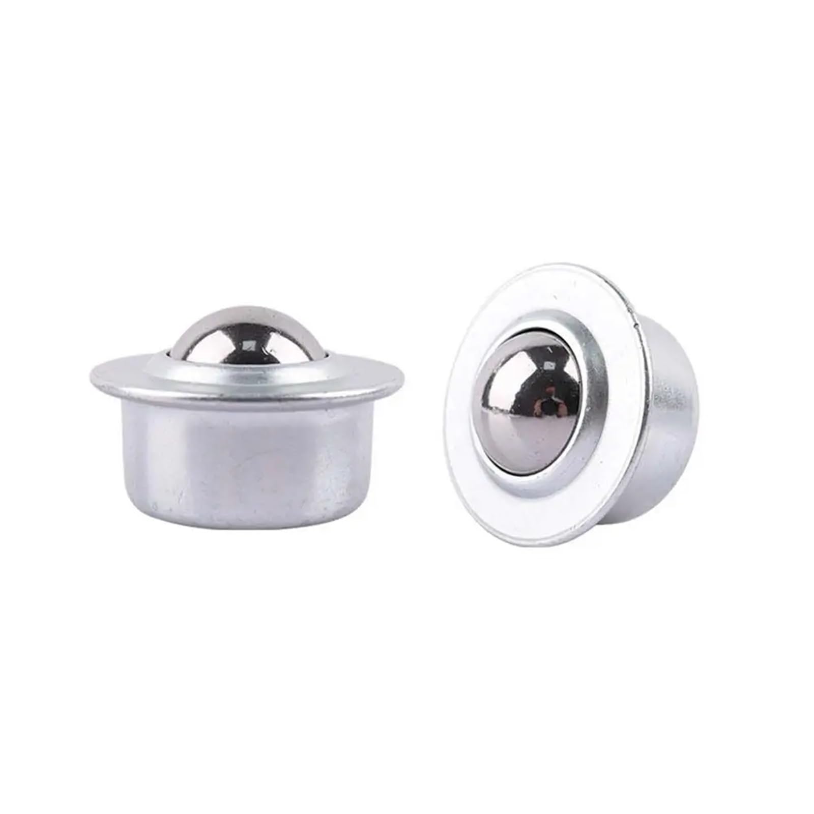 Kugelrollen 10 Stück Lenkrollen Mini-Lenkräder Augenrunde Radrollen Kugelrollen Schwenkkugel for Maschinen Möbelbeschläge(L)