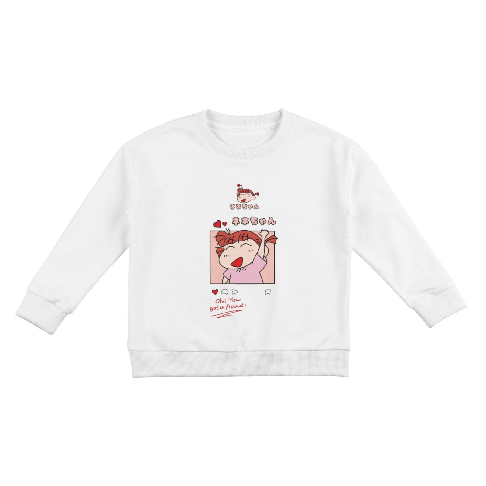 Amazon.co.jp: 子供 トレーナー クレヨンしんちゃん 桜田ネネ 長袖 T 