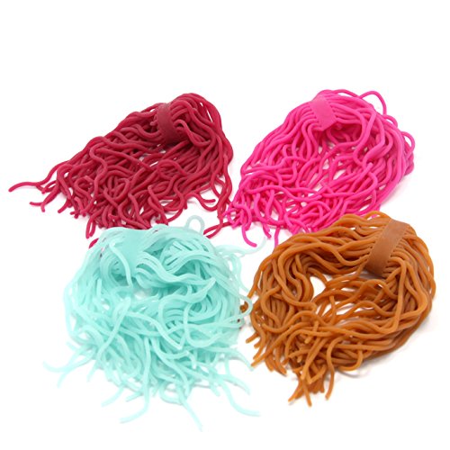 Samsfx Fly Tying Materials Squirmy Wormy Soft Worm Lures Flie Making Assorted Colors (San Juan Pink) #TOP3