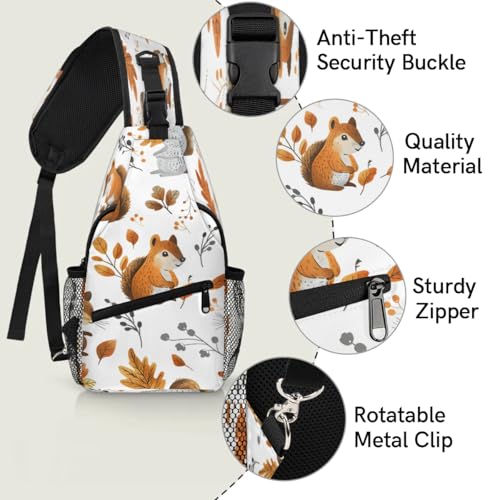Bolso cruzado unisex para senderismo y viaje miniatura 3