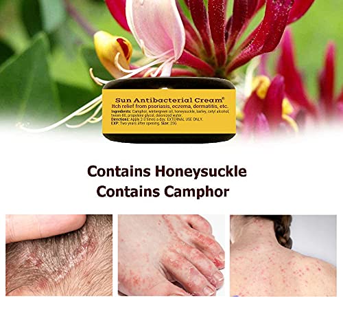 Sun Herbal Cream Natural Relief of Rashes Itch Inflammation - Image 4