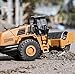 Huina 1:50 Diecast Construction Vehicle Road Roller Toys for Boys Model Kids Gifts