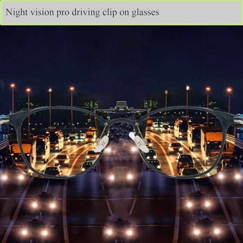 Image of MONICE Fishing Clip on Flip up Polarized Sunglasses Fit Over Prescription Glasses Driving UV Protection Gift Men Women